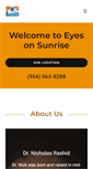 Mobile Screenshot of eyesonsunrise.com