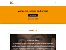 Tablet Screenshot of eyesonsunrise.com